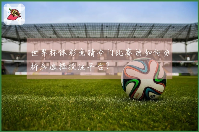 世界杯体彩竞猜冷门比赛该如何分析和选择投注平台？