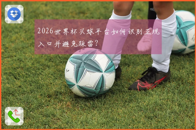 2026世界杯买球平台如何识别正规入口并避免踩雷？